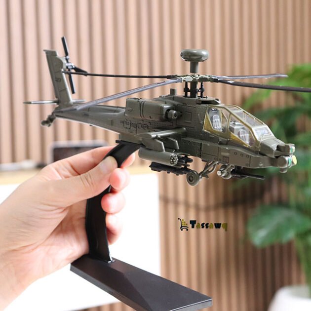 Helicopters AH-64 Apache Helicopter Model Airplanes