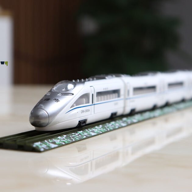 مجسم قطار CRH380A الصيني فائق السرعة – نموذج فاخر للعرض والاقتناء