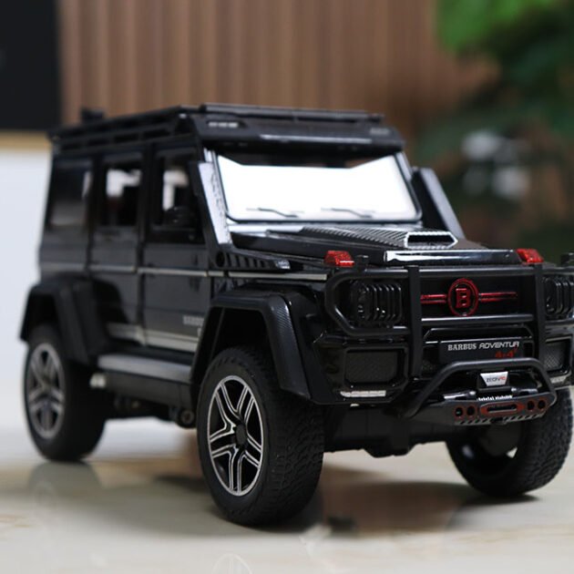 Miniature Mercedes-Benz Classe G Brabus 4x4 Noir – Design Tout-Terrain