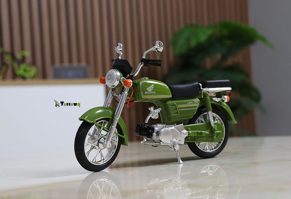 Miniature Moto Honda JH-70 –Classique | Modèle de Collection - الصورة 2