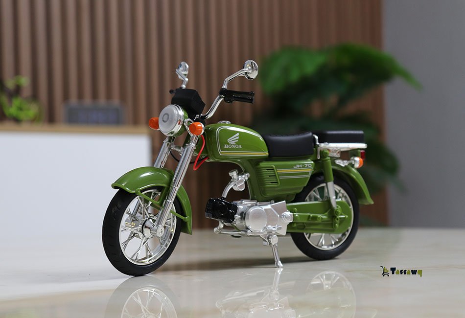 Miniature Moto Honda JH-70 –Classique | Modèle de Collection