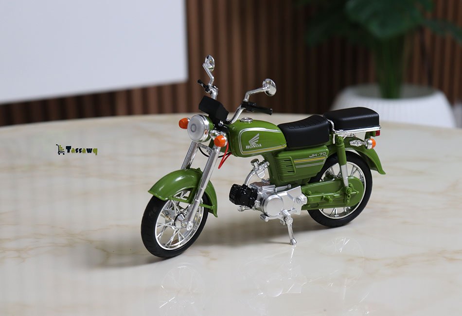 Miniature Moto Honda JH-70 –Classique | Modèle de Collection - الصورة 4