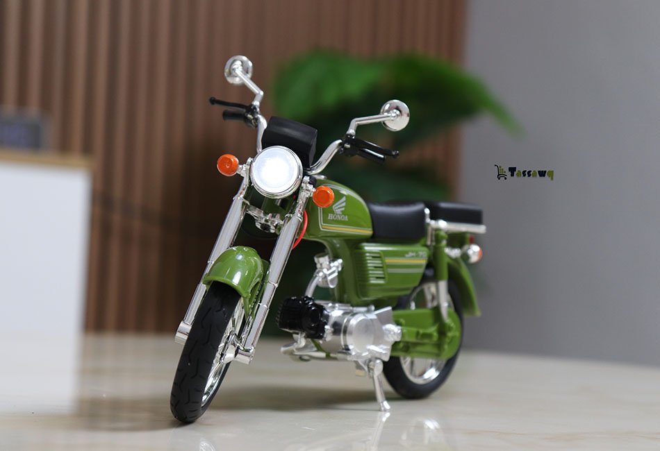 Miniature Moto Honda JH-70 –Classique | Modèle de Collection - الصورة 10